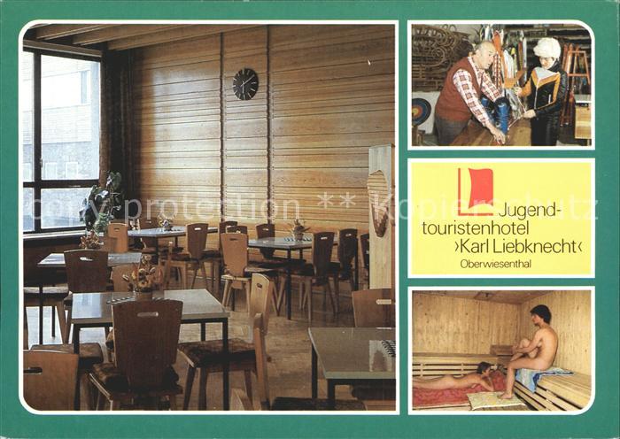 Oberwiesenthal Erzgebirge Judendtouristenhotel Karl Liebknecht