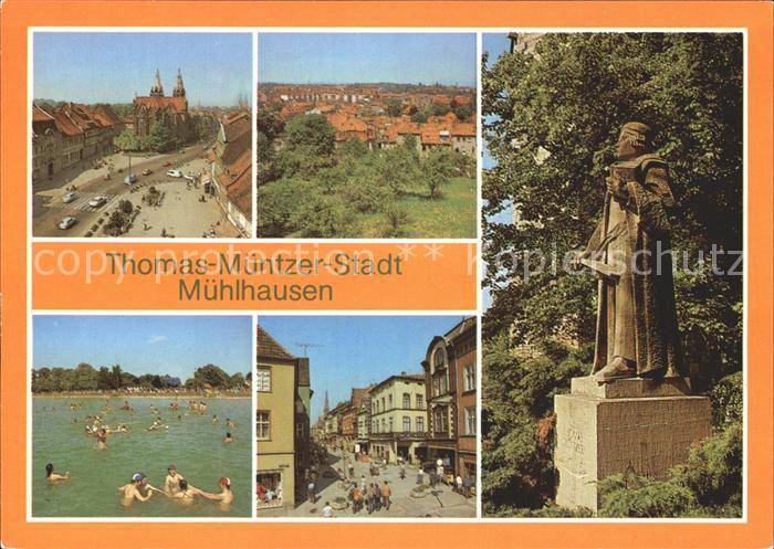 Muehlhausen Thueringen Thomas Muentzer Stadt