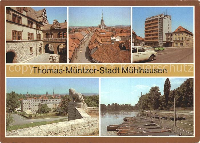 Muehlhausen Thueringen Thomas Muentzer Stadt