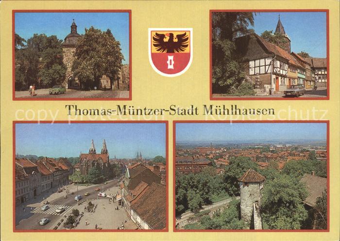 Muehlhausen Thueringen Thomas Muentzer Stadt