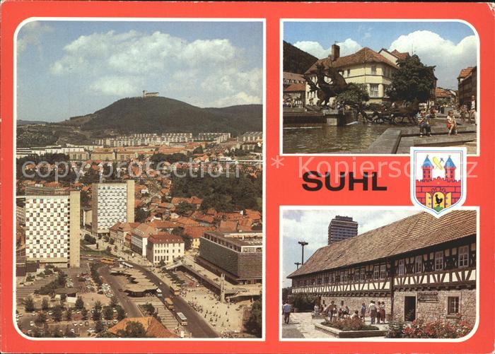 Suhl Thueringer Wald Dianabrunnen Waffenmuseum