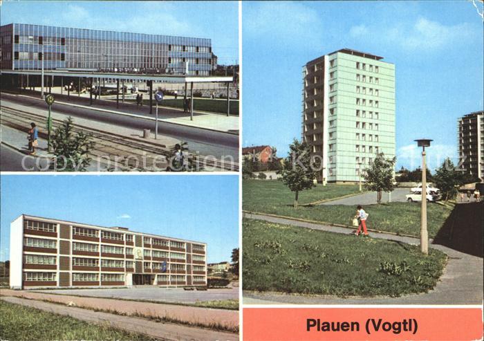 Plauen Vogtland Punkthaus Bahnhof