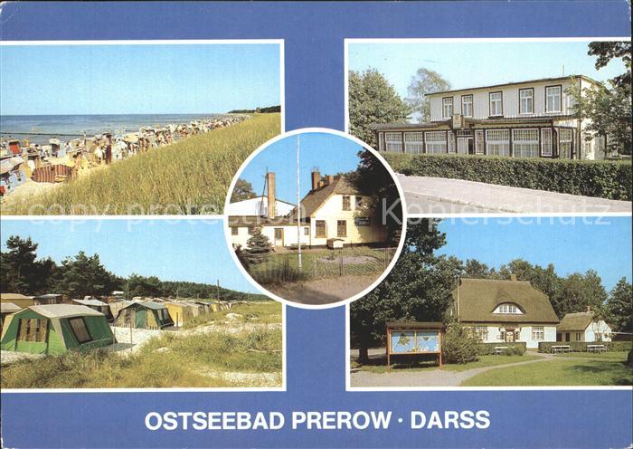 Prerow Ostseebad Strand Ferienheime Camping