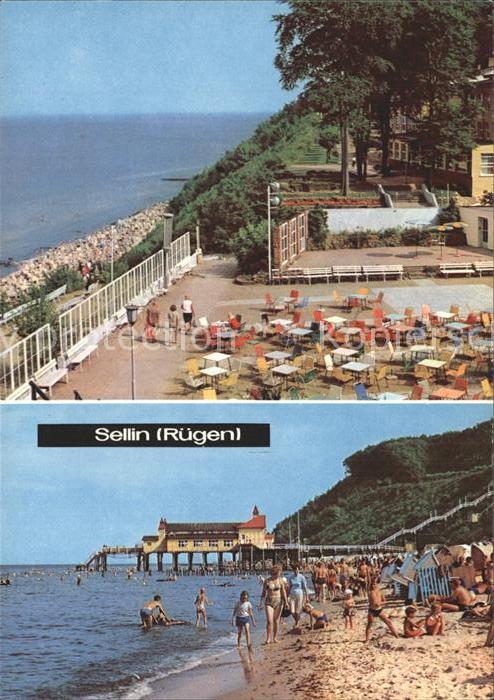 Sellin Ruegen Strand Seebruecke