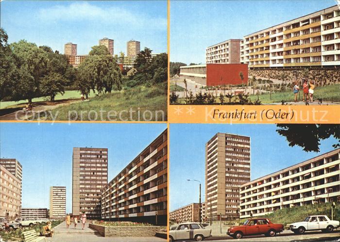 Frankfurt Oder Lienau Teich am botatischen Garten Warschauer und Prager Strasse