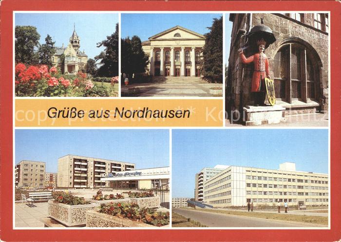Nordhausen Thueringen Meyenburg-Museum Roland