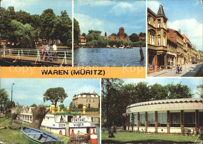 Waren Mueritz Kietzbruecke Lange-Strasse
