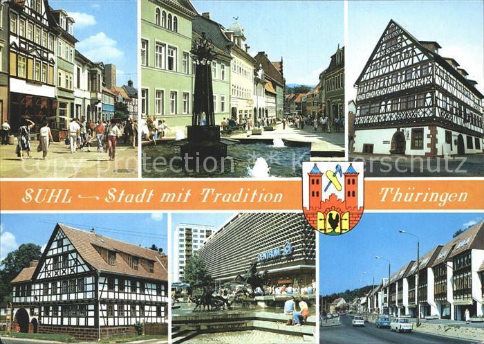 Suhl Thueringer Wald Steinweg Restaurant Goldener Hirsch