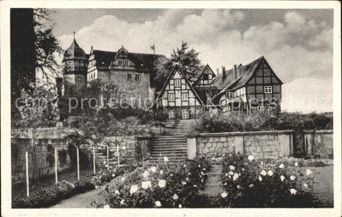 Quedlinburg Harz Schlossgarten