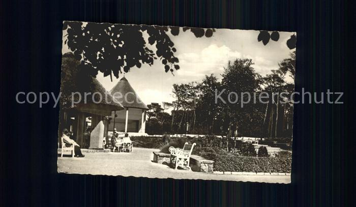 Kuehlungsborn Ostseebad Konzertgarten