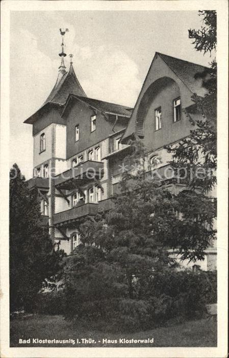 Bad Klosterlausnitz Haus Klosterwald