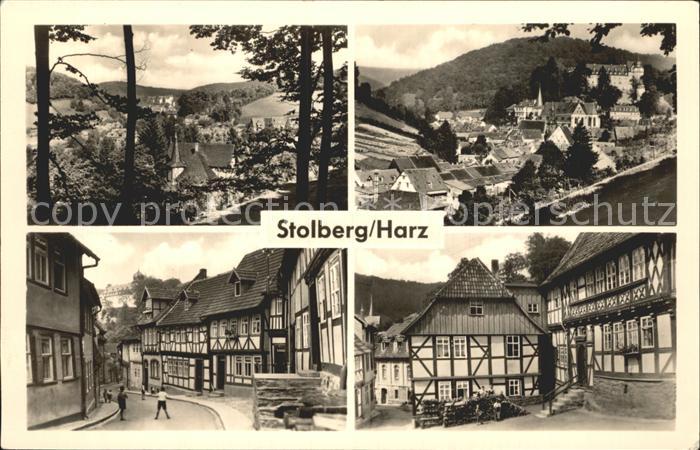 Stolberg Harz Fachwerkhaeuser