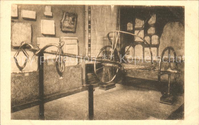 Firenze Florenz R. Museo Archeologico Carro Egizio