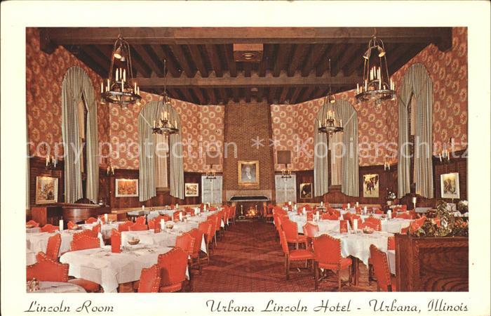 Urbana Illinois Urbana Lincoln Hotel Lincoln Room