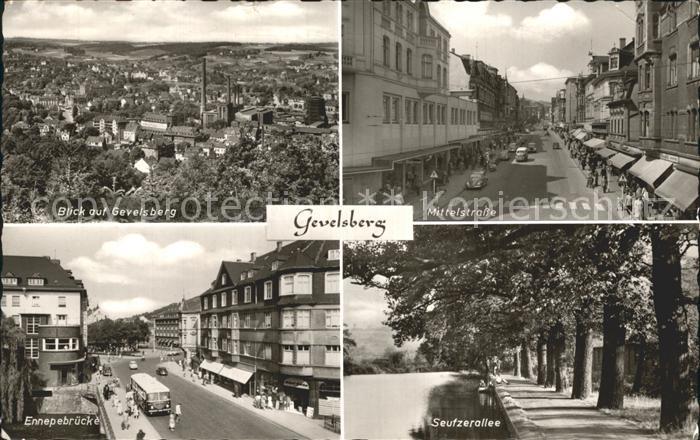 Gevelsberg Mittelstrasse Ennepebruecke Seufzerallee
