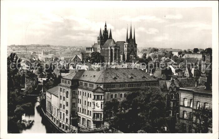 ERFURT  CITY Dom und Severi Haus der Kultur