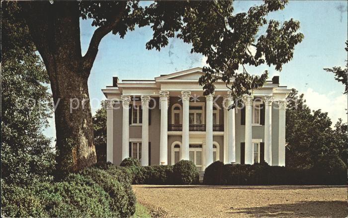 Columbia Tennessee Rattle and Snap Greek Revival Mansion