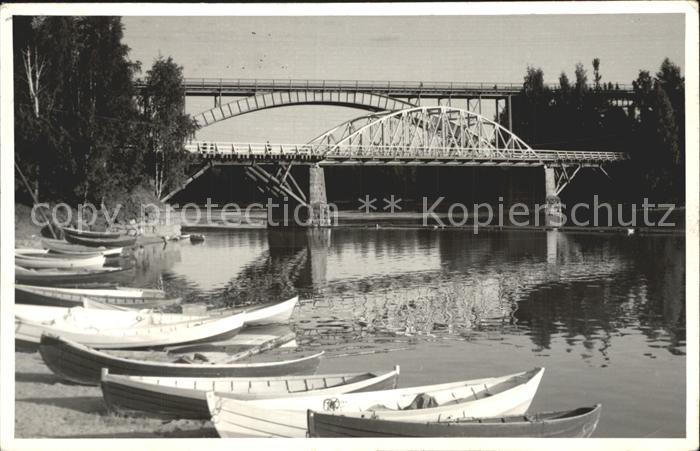 Heinola Bruecke Boote
