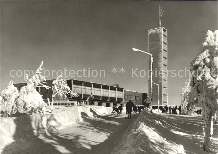Oberwiesenthal Erzgebirge Gaststaette Fichtelberghaus