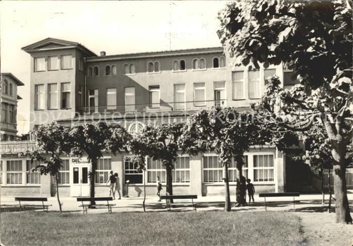 Zinnowitz Ostseebad Cafe Schmirgal