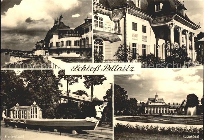 Pillnitz Schloss Pillnitz Kuppel-Saal Prunk-Gondel