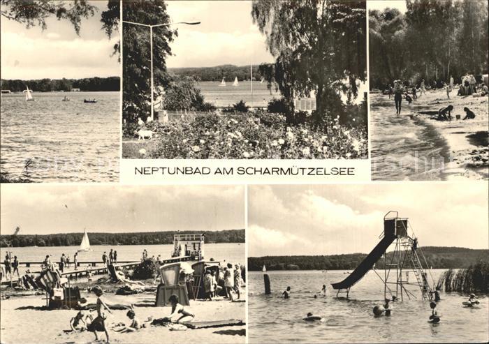 Bad Saarow-Pieskow Strand Neptunbad Scharmuetzelsee