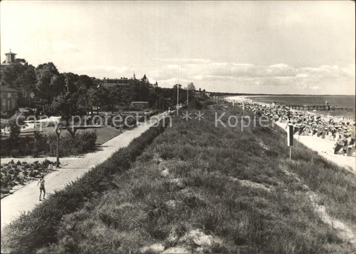 Zinnowitz Ostseebad Promenade Strand