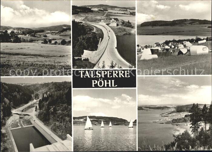 Poehl Vogtland Talsperre Zeltplatz Camping