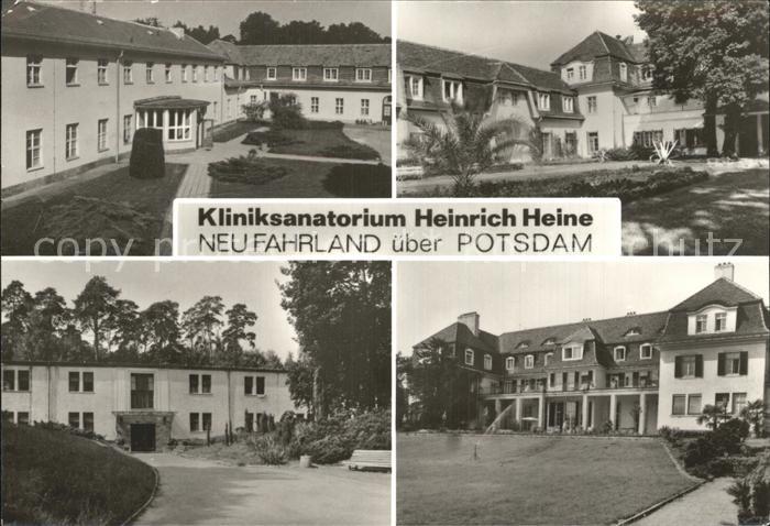 Neu Fahrland Kliniksanatorium Heinrich Heine