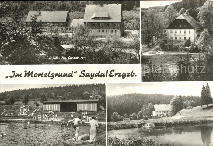 Sayda Mortelgrund Gasthaus Mortelmuehle Schwimmbad Jugendherberge