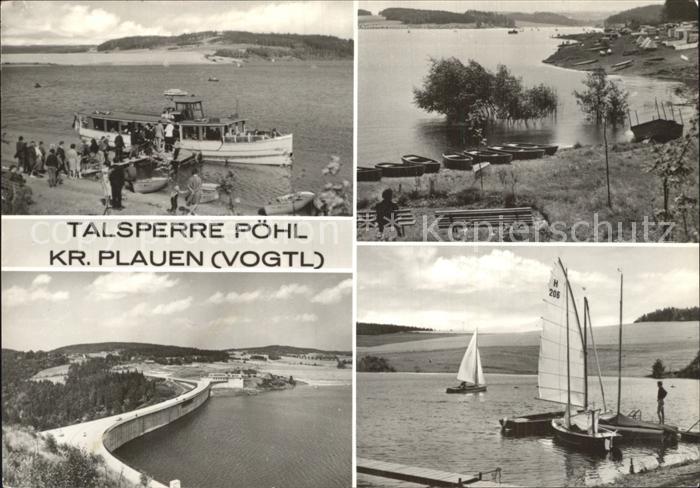 Poehl Vogtland Talsperre Poehl Boote