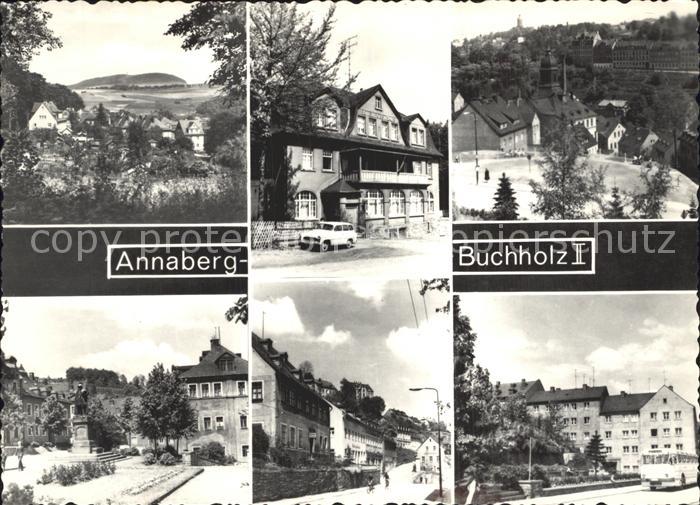 Annaberg-Buchholz Erzgebirge Ortsansichten