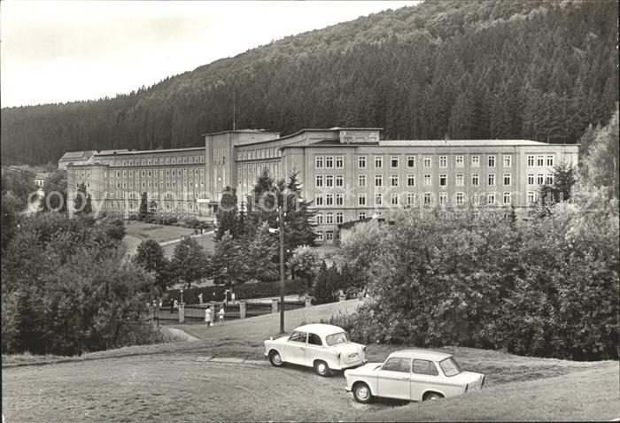 Erlabrunn Erzgebirge Bergarbeiter-Krankenhaus Dr. Georg Benjamin