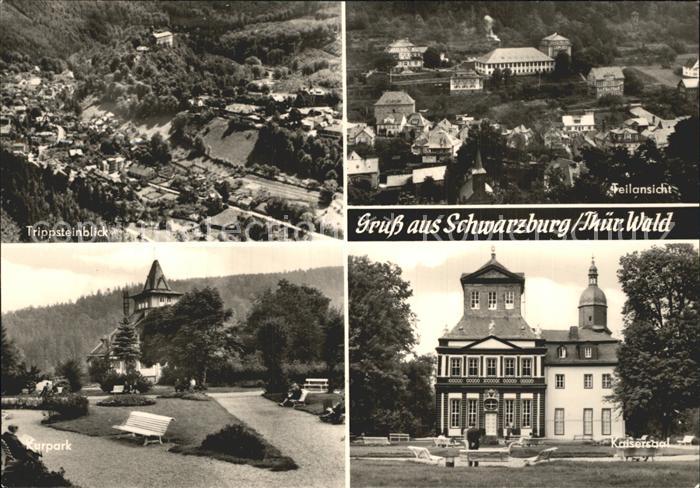 Schwarzburg Thueringer Wald Trippsteinblick Kurpark Kaisersaal