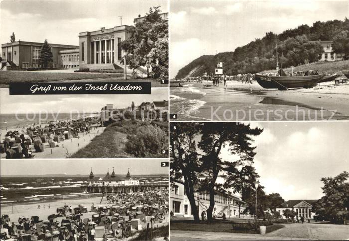 Usedom Mecklenburg-Vorpommern Zinnowitz Bansin Ahlbeck Koserow Heringsdorf