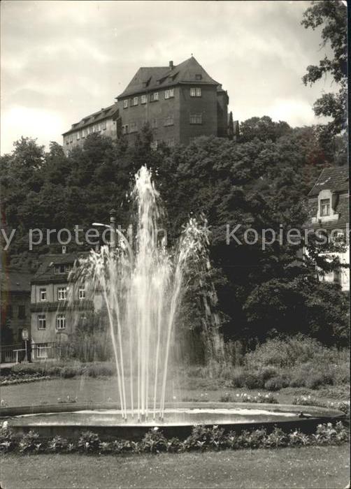 Greiz Thueringen Schloss