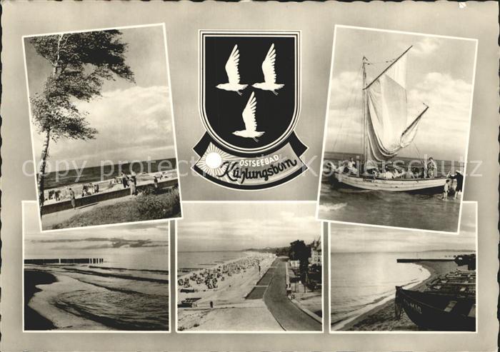 Kuehlungsborn Ostseebad Strand Segelboot