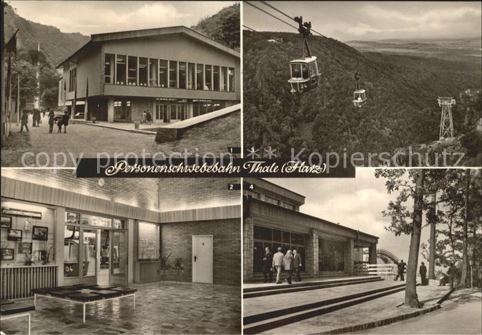 Thale Harz Seilbahn Talstation Bergstation