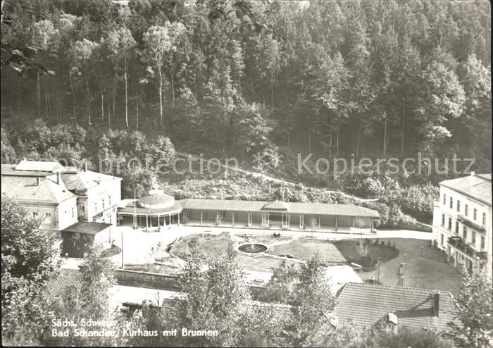 Bad Schandau Kurhaus Brunnen