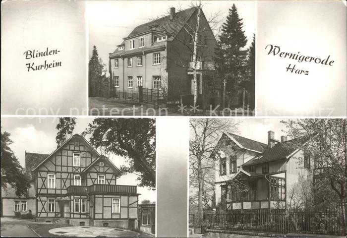 Wernigerode Harz Blinden-Kurheim