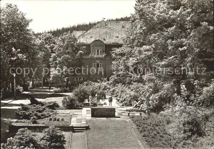 Bad Gottleuba-Berggiesshuebel Klinik-Sanatorium Wassertretanlage