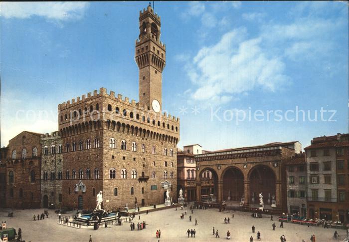 Firenze Florenz Piazza della Signoria