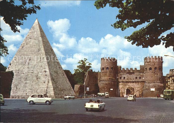 Roma Rom Piramide Caio Cestio Porta S. Paolo