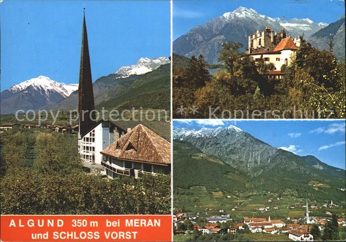 Algund Merano Schloss Vorst Texelgruppe