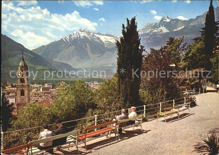 Merano Meran Tappeinerweg Zielspitze Tschigat