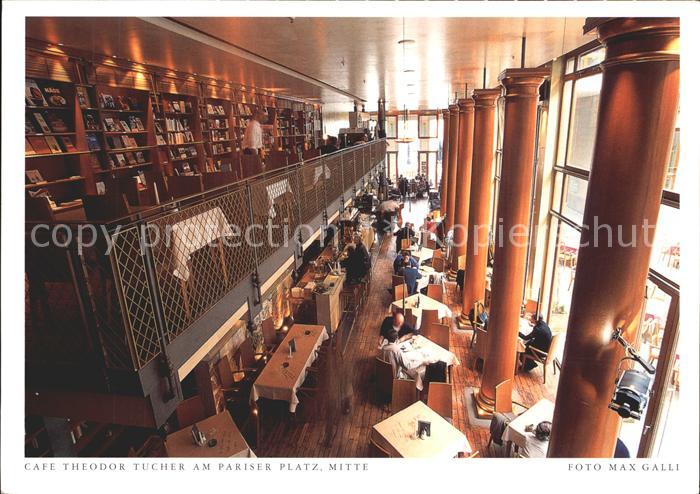 BERLIN  CITY Cafe Theodor Tucher Pariser Platz