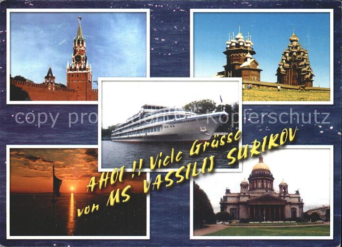 Schiffe Ships Navires MS Vassilij Surikov