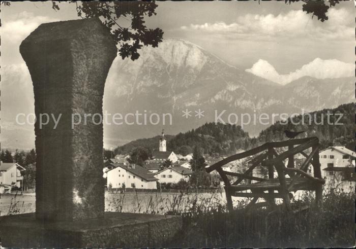 Oberaudorf Marterl Evangelische Auferstehungskirche Kaisergebirge