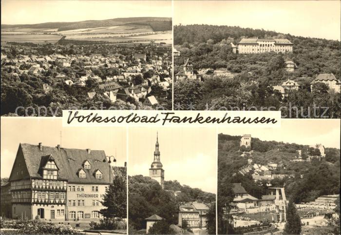 Frankenhausen Bad Thueringer Hof Kirche Schwimmbad