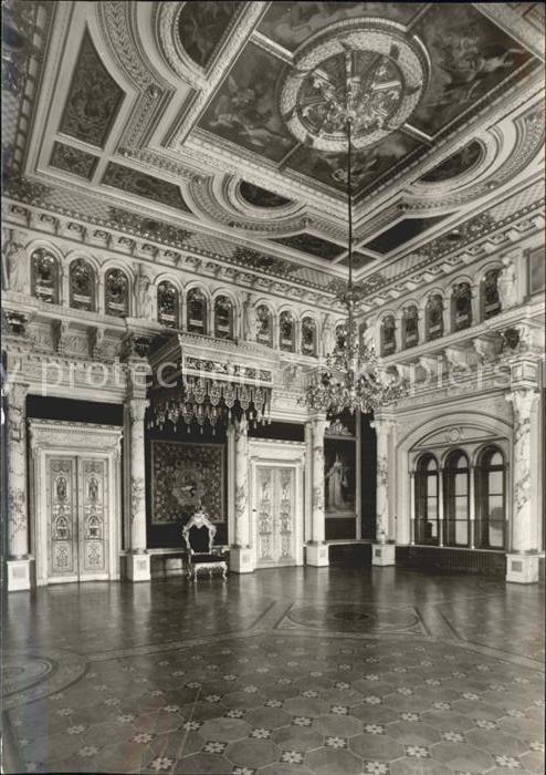Schwerin Mecklenburg Schloss Thronsaal